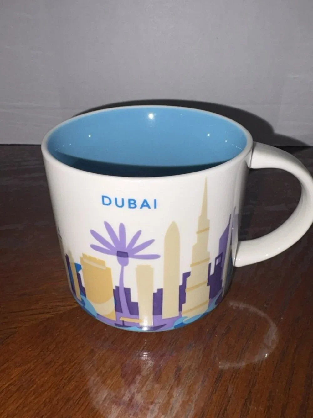 Starbucks You Are Here Collection Dubai City Mug Skyline Cityscape Design NWT